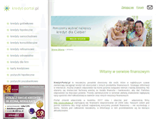 Tablet Screenshot of kredyt-portal.pl